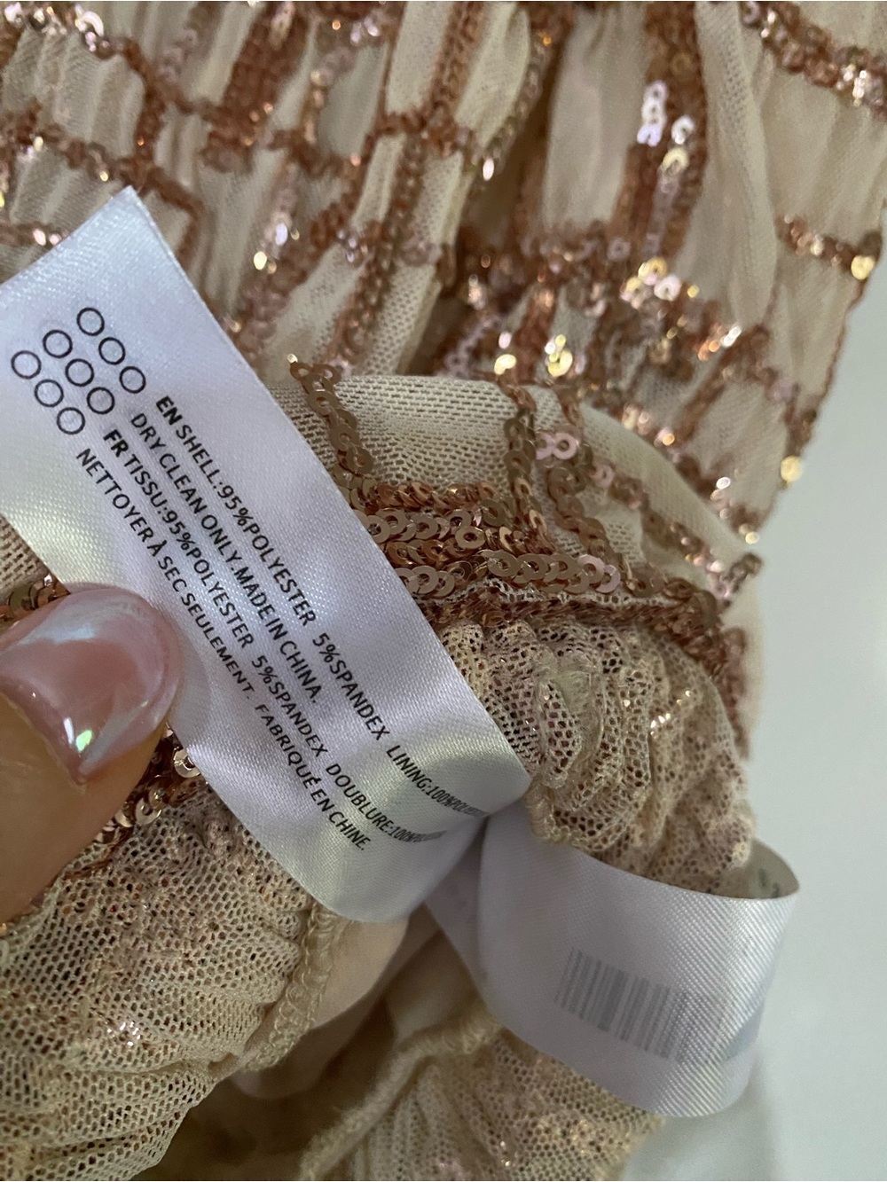 En Saison Embellished Tiered Midi Dress - Picture 10 of 10